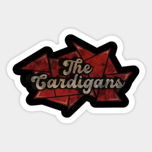 The Cardigans - Red Diamond Sticker